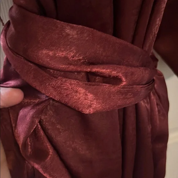 Umgee “Plum” Burgundy Dress - Picture 4 of 5